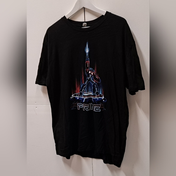 Rock Me Apparel Men's T-Shirt Tee Transformers Optimus Prime Vintage 90s Y2K 2XL - Picture 2 of 6